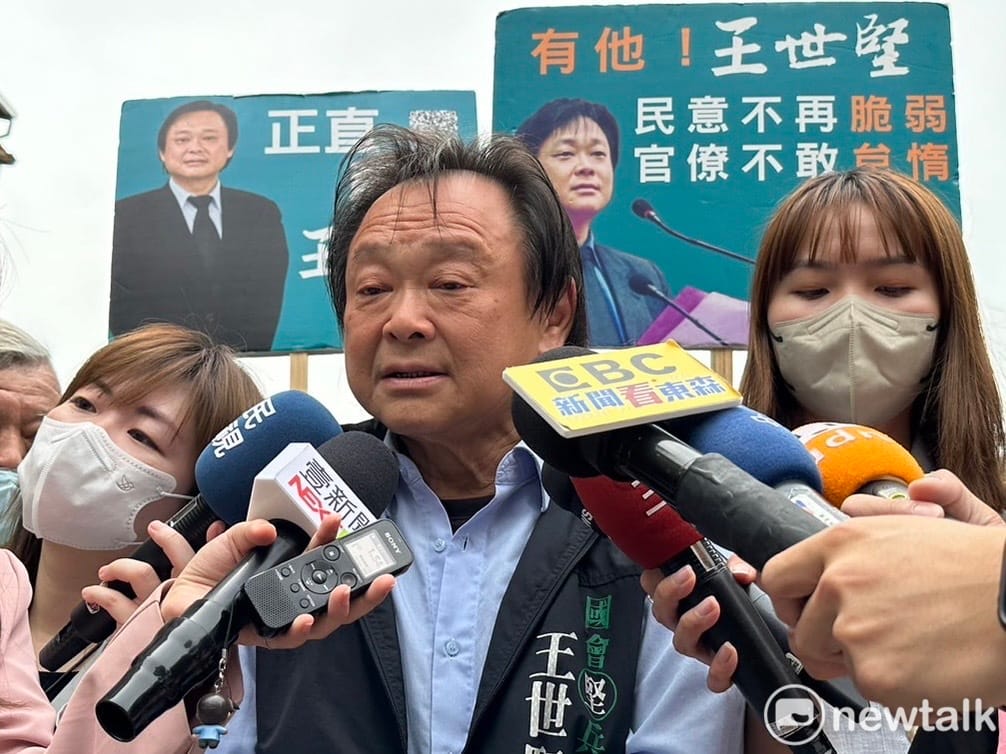 民進黨台北市議員王世堅。 圖：周煊惠 / 攝(資料照)