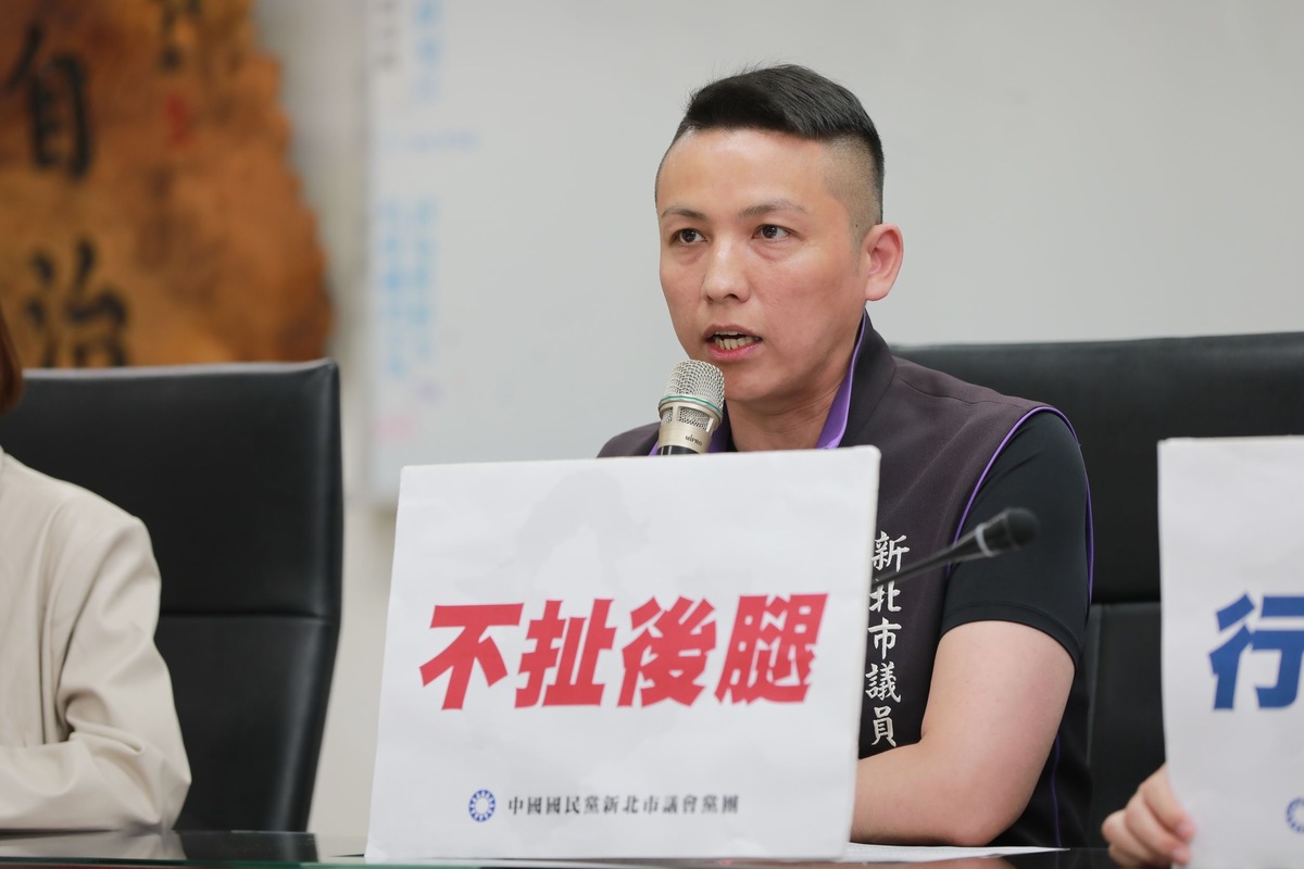 新北市議員陳偉杰。 圖：新北市議會國民黨團提供