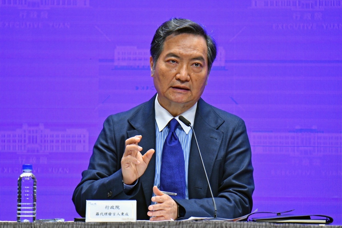 行政院政務委員兼代理發言人羅秉成。 圖：行政院提供