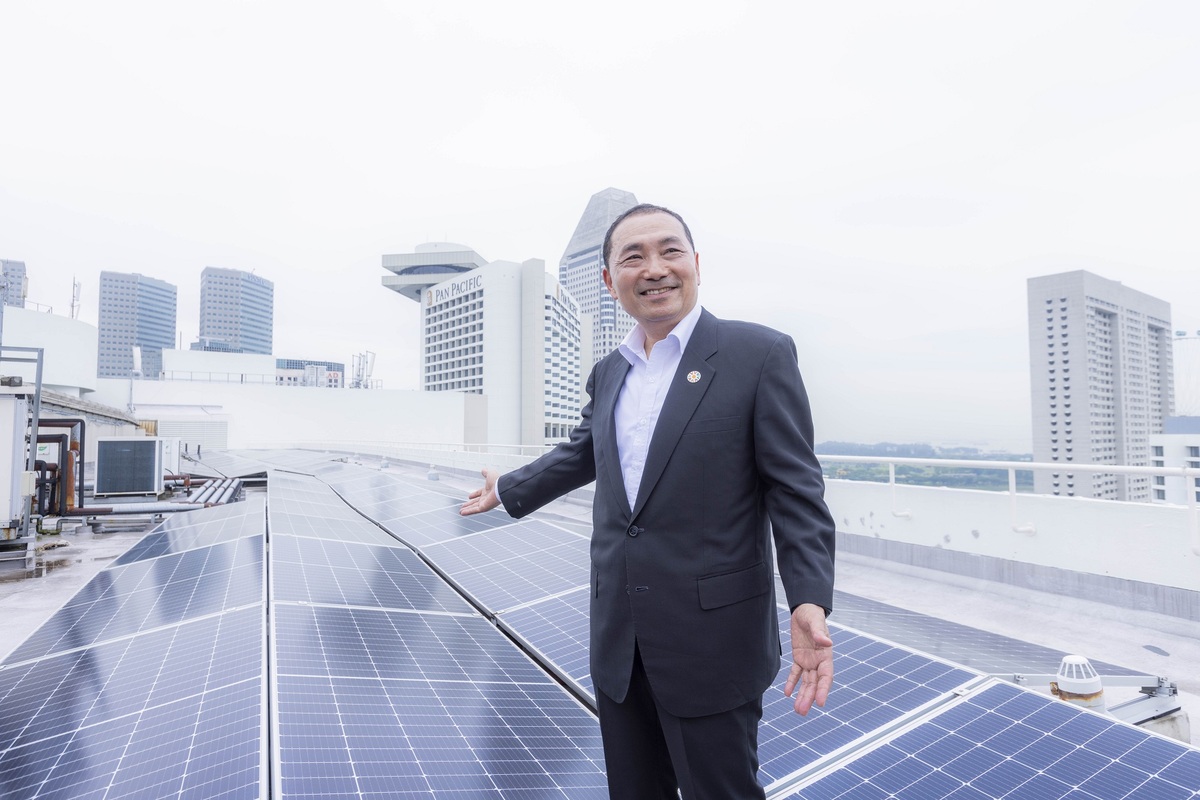 侯友宜率團出訪新加坡。 圖：新北市政府／提供