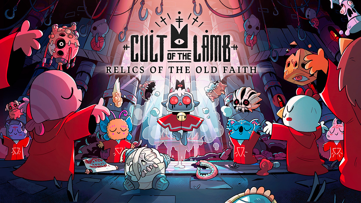 最萌邪教養成《進擊羔羊傳說 Cult of the Lamb》首次免費版本更新 圖：Devolver Digital/提供