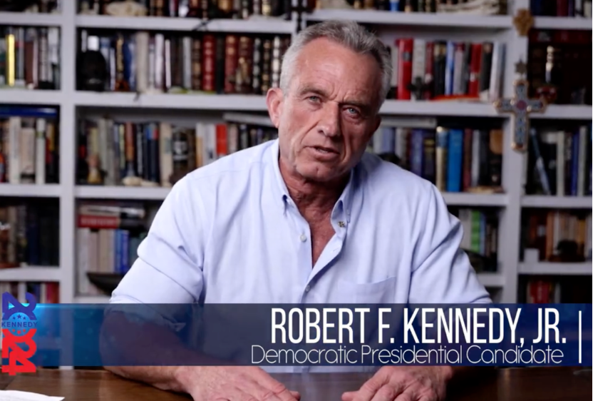美國已故前總統約翰．甘迺迪（John F. Kennedy）的侄子小羅勃．甘迺迪（Robert Kennedy Jr）在19日表示有意參選，恐與拜登競爭民主黨內總統初選提名人選。 圖：截自Robert F. Kennedy Jr Twitter