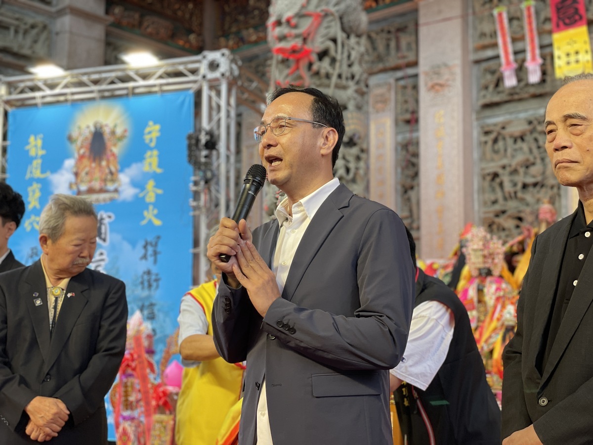 國民黨主席朱立倫。 圖：國民黨提供