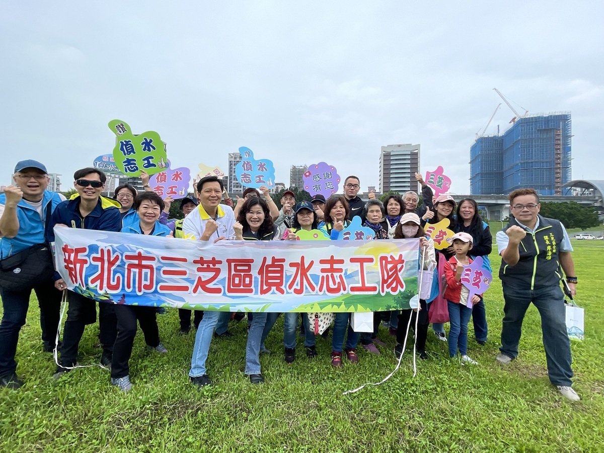 新北市首創「偵水志工」總共有21隊663名。 圖：新北市水利局提供