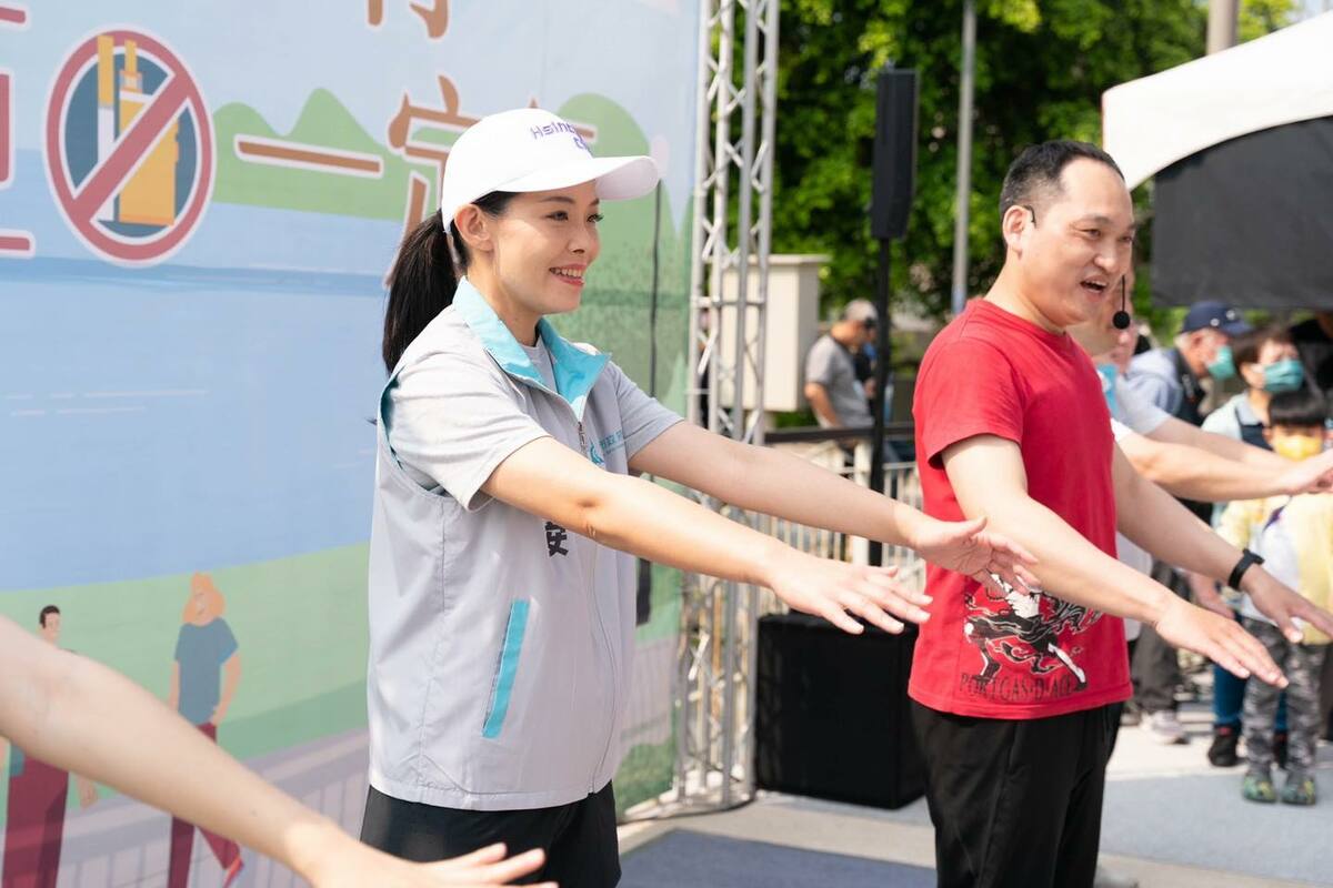 針對郭台銘說「我是高虹安的師父，高虹安都打不死，我怎麼會被打死？」，高虹安今（23）日回應，這可能是郭董第一次自辦座談會，情緒上有點亢奮。 圖：擷取自高虹安臉書