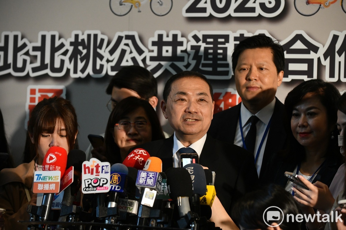 侯友宜表示，沒有安全就沒有一切，守護中華民國、保護台灣這一塊土地，是他幾十年來不變的初心。 圖：林昀真／攝