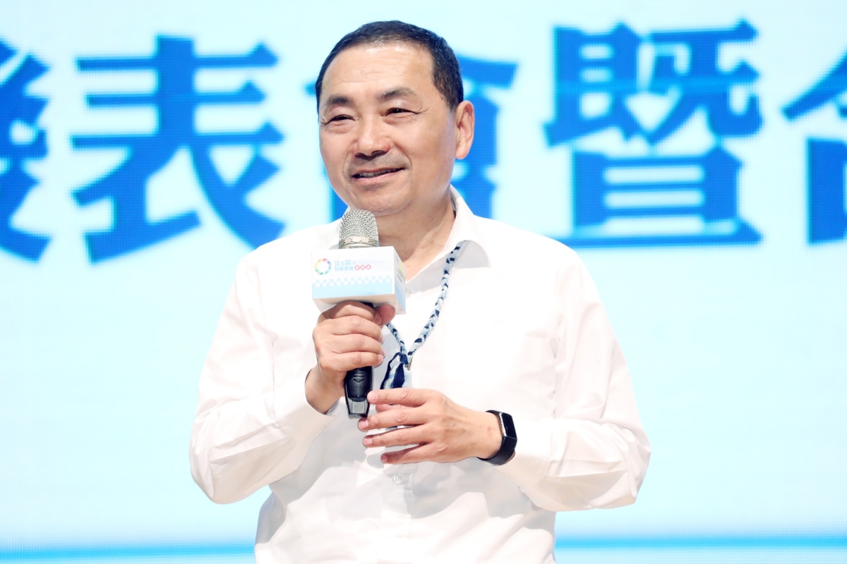侯友宜表示，今年以「更便利、更安全、更乾淨、更繁榮」為目標，從務實、踏實的態度促進區域合作。 圖：新北市經發局提供