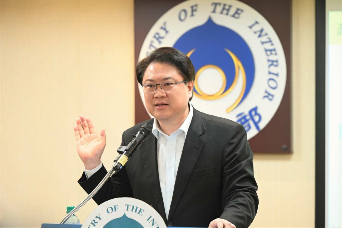 內政部長林右昌。（資料照片） 圖：內政部提供