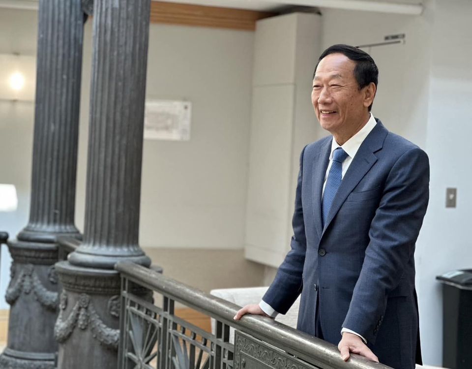 鴻海創辦人郭台銘爭取參與2024總統大選選戰，動作頻頻。 圖：翻攝自郭台銘臉書