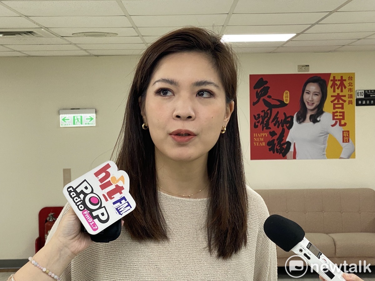 國民黨台北市議員鍾沛君。 圖：周煊惠 / 攝（資料照）