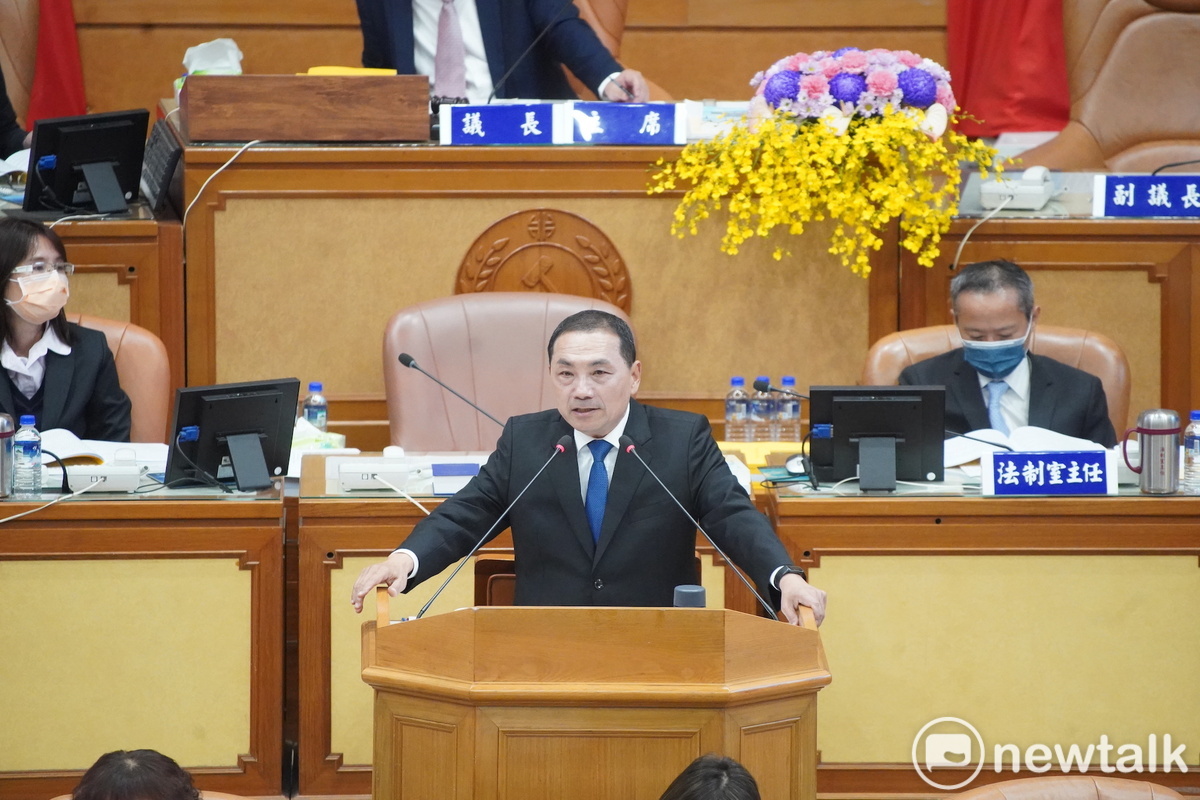 新北市長侯友宜。 圖：林昀真/攝（資料照）