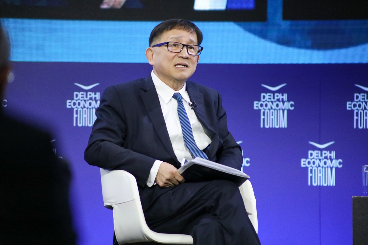 美國布魯金斯研究院約翰．桑頓中國中心主任李成。 圖：馬英九辦公室提供