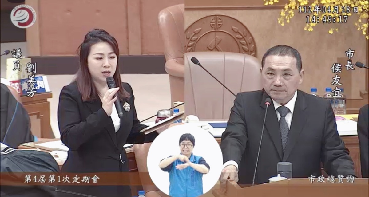 劉美芳說，板殯產生的噪音，以及交通壅塞等問題，長期以來為附近居民所詬病。 圖：劉美芳辦公室提供