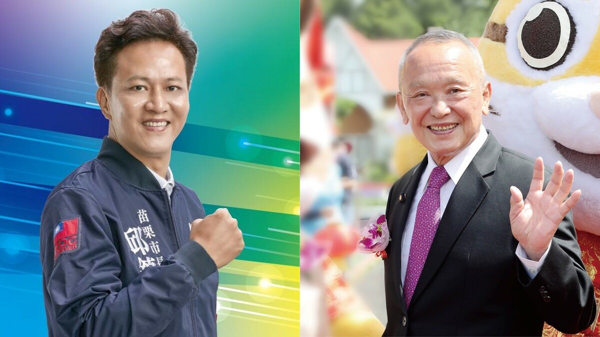 徐耀昌在文中警告：「有些人的年少無知可以被原諒、被檢視，但有些人卻不行，因為他們的背景太過沉重，無論放在過去或未來，都很致命。」被指是在影射國民黨立委候選人邱鎮軍。 圖：翻攝自邱鎮軍、徐耀昌臉書，新頭殼合成