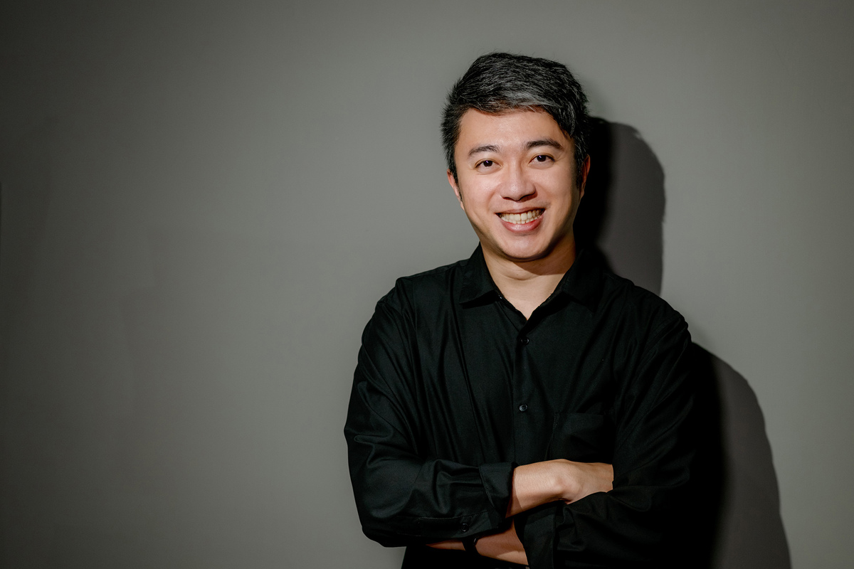 將教育從學校推廣到生活中的台灣吧創辦人-蕭宇辰。 圖：新北市文化局提供