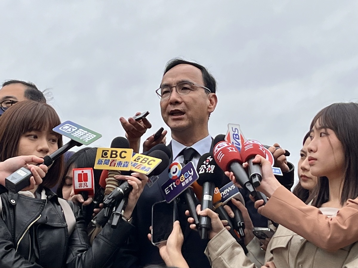 朱立倫。 圖：國民黨／提供