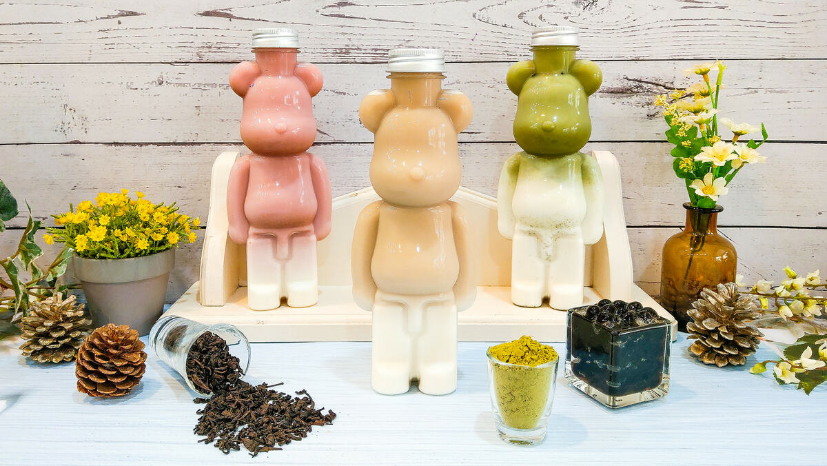 高雄人氣打卡網紅店小熊奶茶。 圖：高雄市觀光局/提供