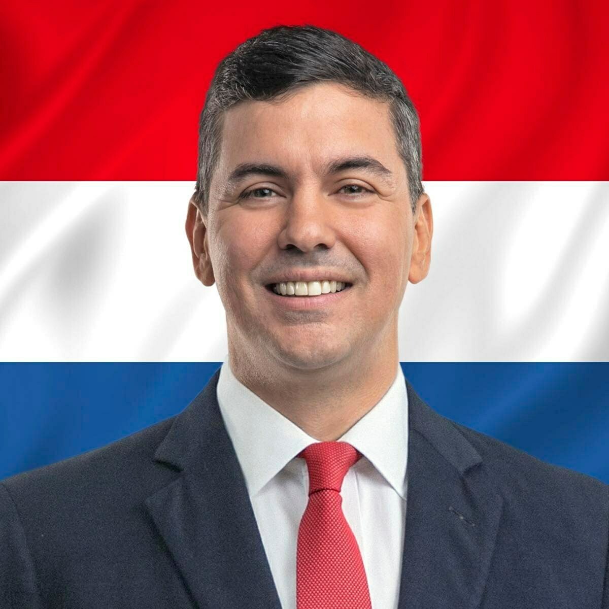 巴拉圭執政黨候選人潘尼亞（Santiago Pena）在總統大選中勝出，曾承諾維持與台灣邦交。 圖：翻攝臉書