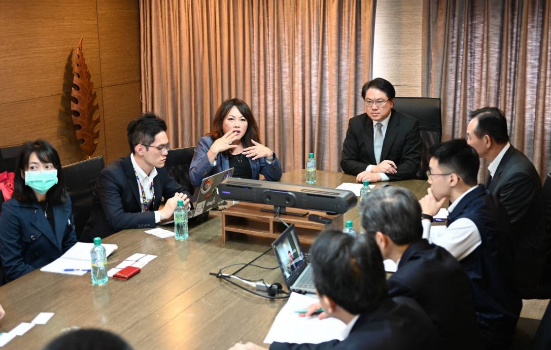 林右昌日前與Google團隊會面，獲得3大共識。 圖：內政部提供