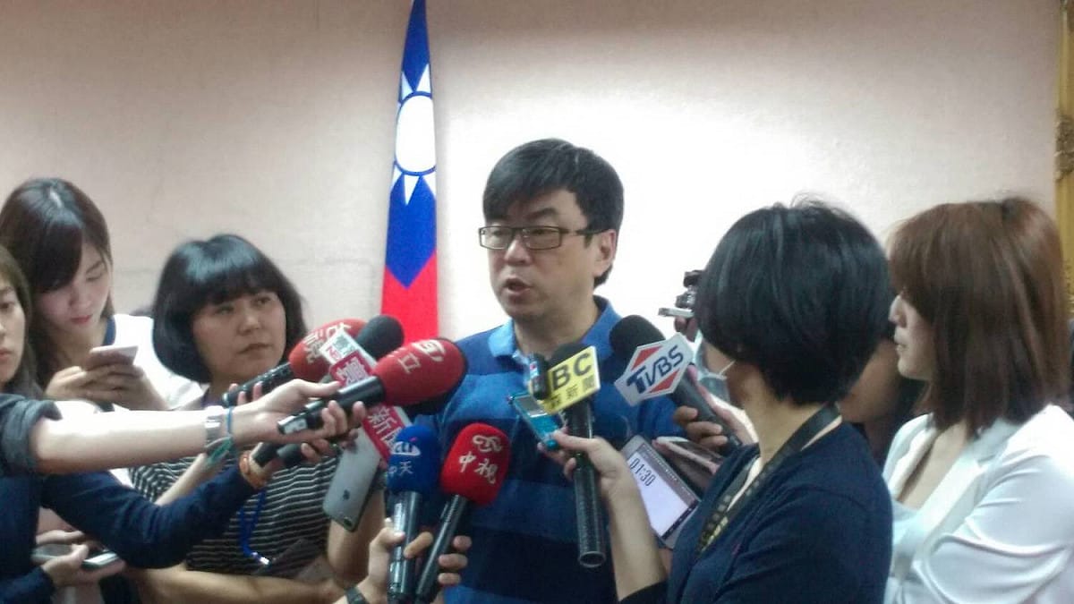 段宜康表示，年金改革省下的經費，不該只挹注退撫基金。 圖：趙婉淳/攝