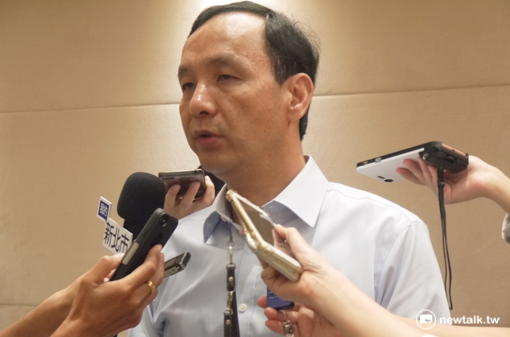 新北市長朱立倫今晚將邀集立委說明《前瞻基礎建設計畫》的預算與建設作報告。 圖：鍾孟軒/攝