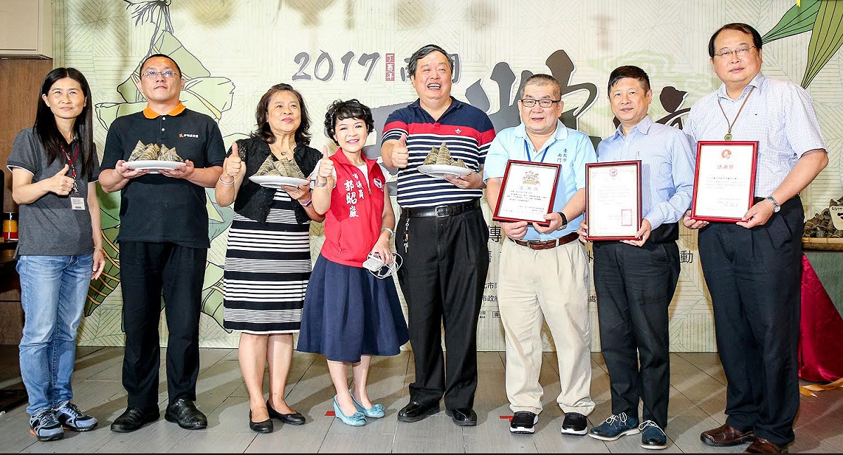 臺北市臺北市產業發展局局長林崇傑表示：「南門市場集結了臺灣所有特色及優良粽子於此，百粽宴提供了消費者多元化的粽子採購選擇。」 圖：台北市市場處提供