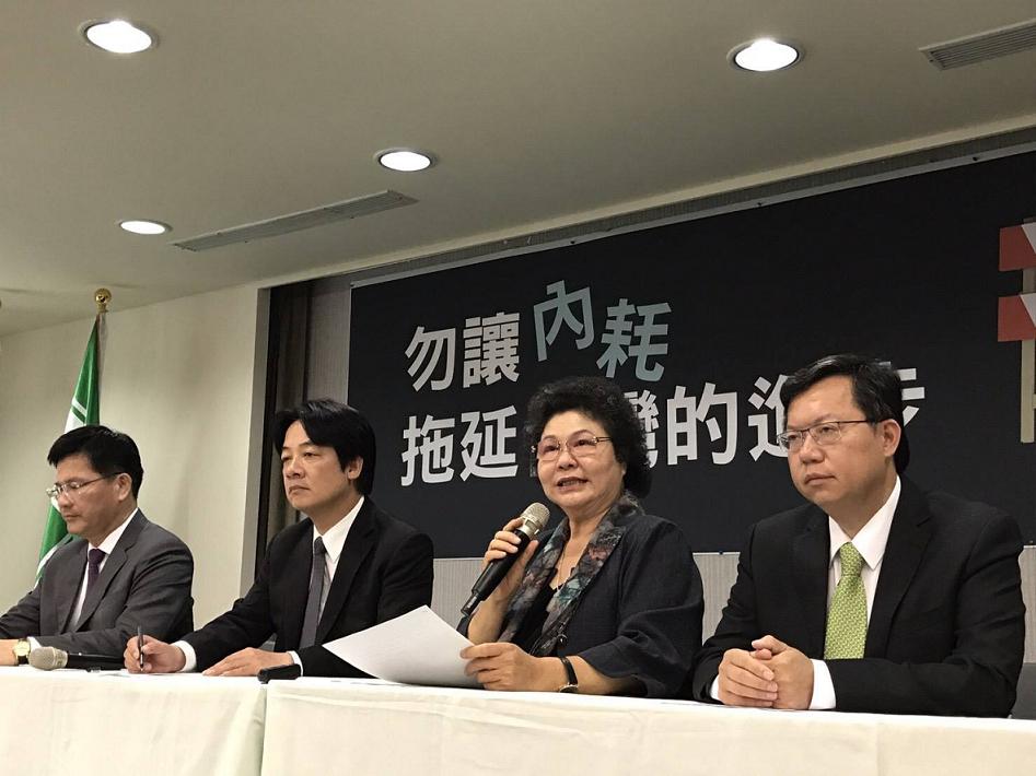 對於藍營立委阻擋前瞻計劃  高雄市長陳菊籲民眾不能再沉默。 圖:翻攝自陳菊臉書。