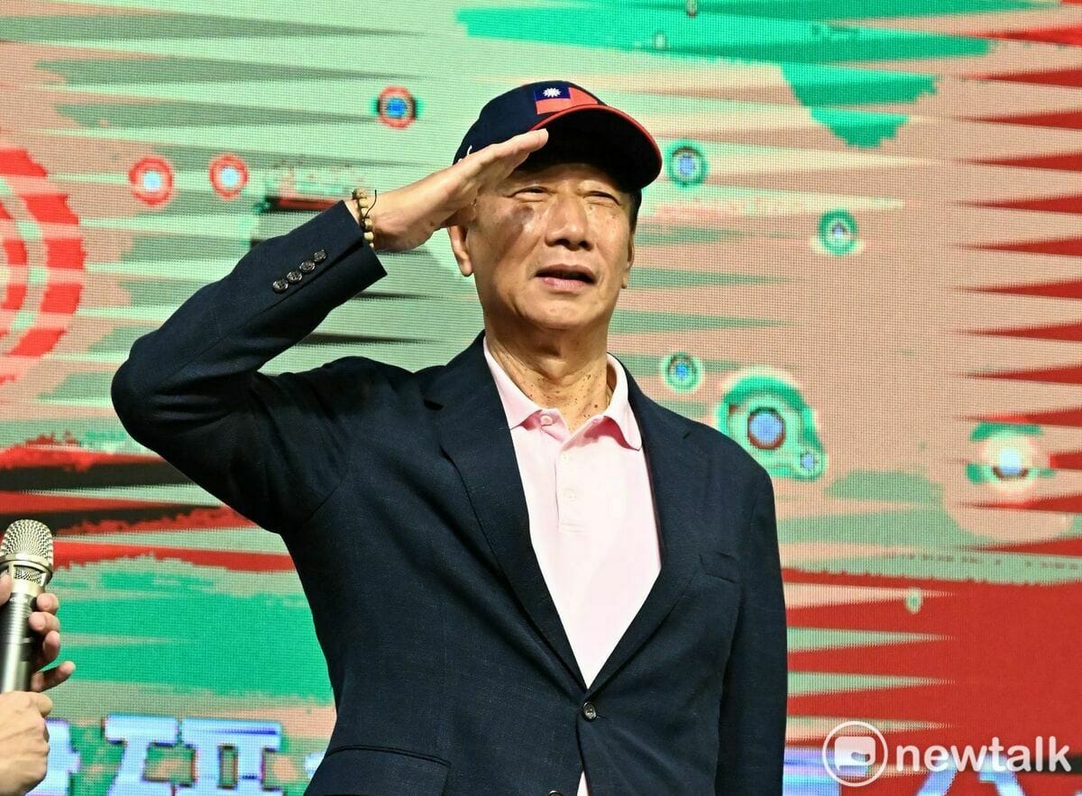 爭取國民黨總統提名的郭台銘，今（1）日在高雄演說時提出首個高雄相關政見，那就是在半屏山蓋核電廠。 圖：孫家銘／攝(資料照)