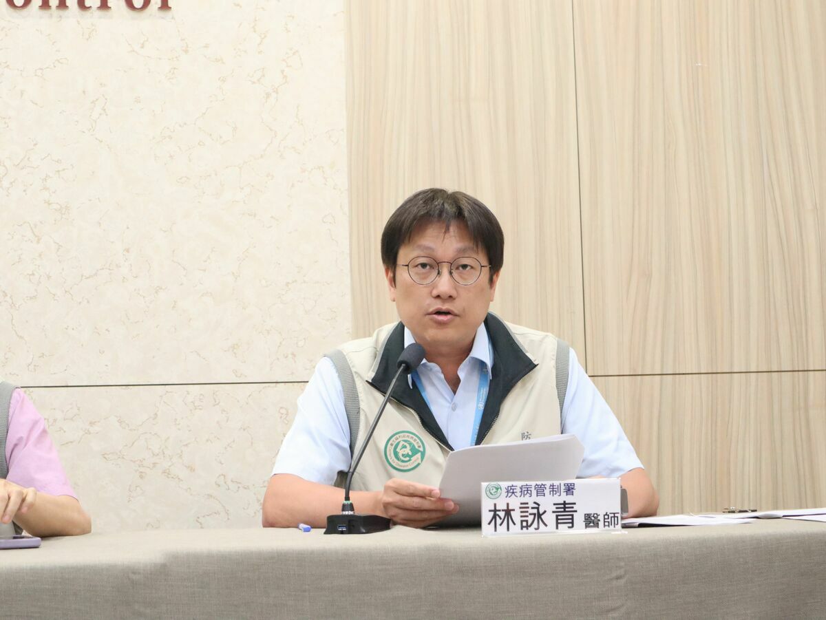 疾管署林詠青防疫醫師說明流感疫情相關。（此為資料照） 圖：疾管署／提供