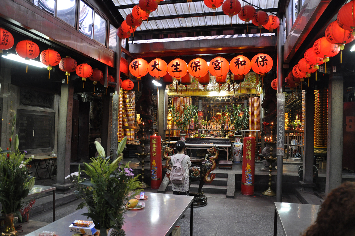 蘆洲保和宮主祀保生大帝。 圖：新北市文化局提供