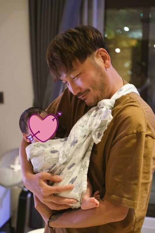藝人KID（林柏昇）今年1月迎來兒子小野人「木木」，正式升格人父。 圖：翻攝自FB/林柏昇 KID