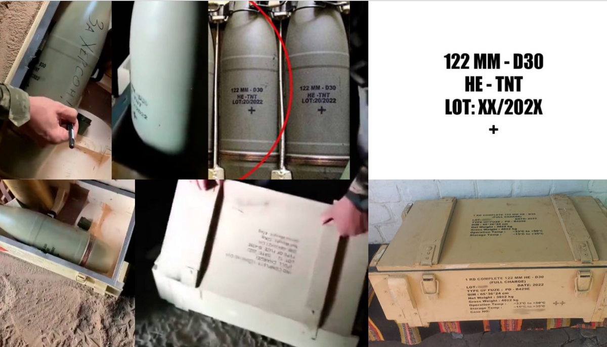 美國海軍最近扣押了伊朗的軍火，並把收穫的武器送往烏克蘭，供烏軍使用。 圖：翻攝自 Ukraine Weapons Tracker 推特