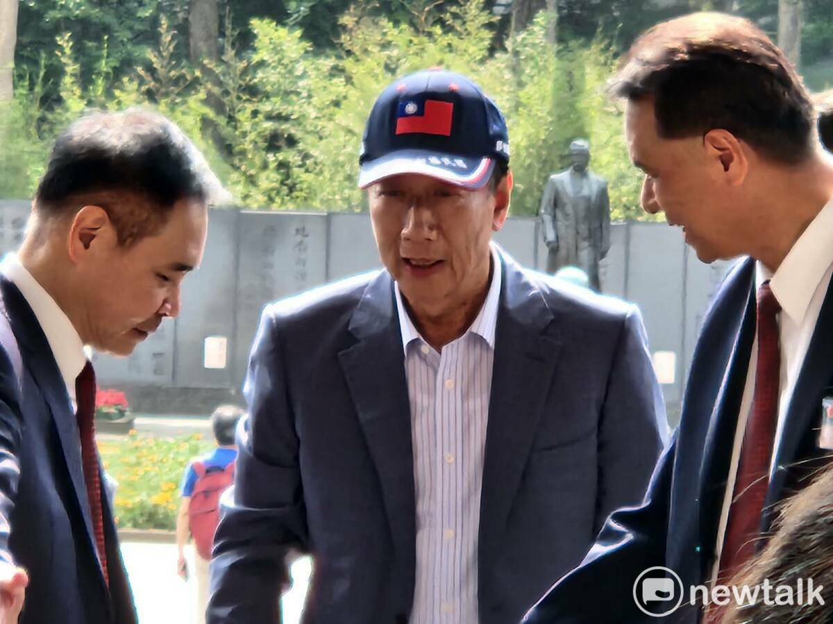 鴻海創辦人郭台銘。 圖：黃建豪/攝（資料照）