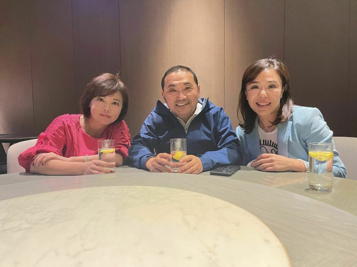 新北市長侯友宜「跨區」協調港湖區立委國民黨黨內初選，成功勸退游淑慧。 圖：翻攝游淑慧 台北市議員臉書