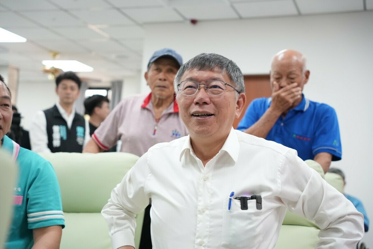 民眾黨主席柯文哲。 圖：民眾黨高雄市黨部/提供 （資料照）
