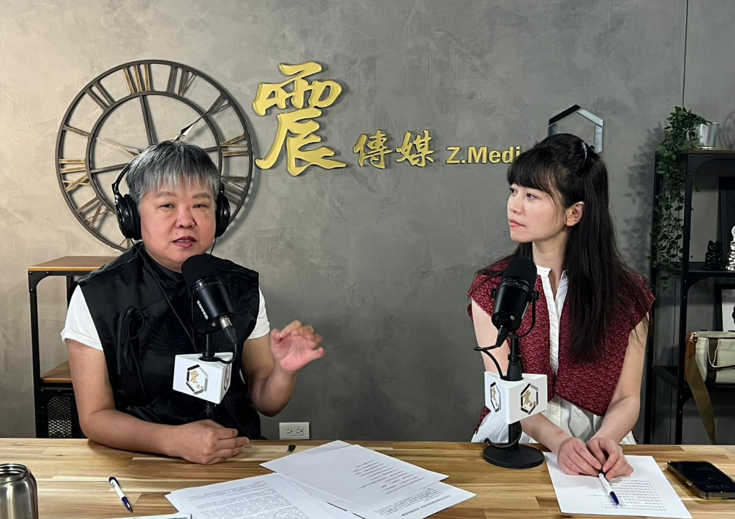高嘉瑜今接受《震傳媒》專訪。 圖：震傳媒提供