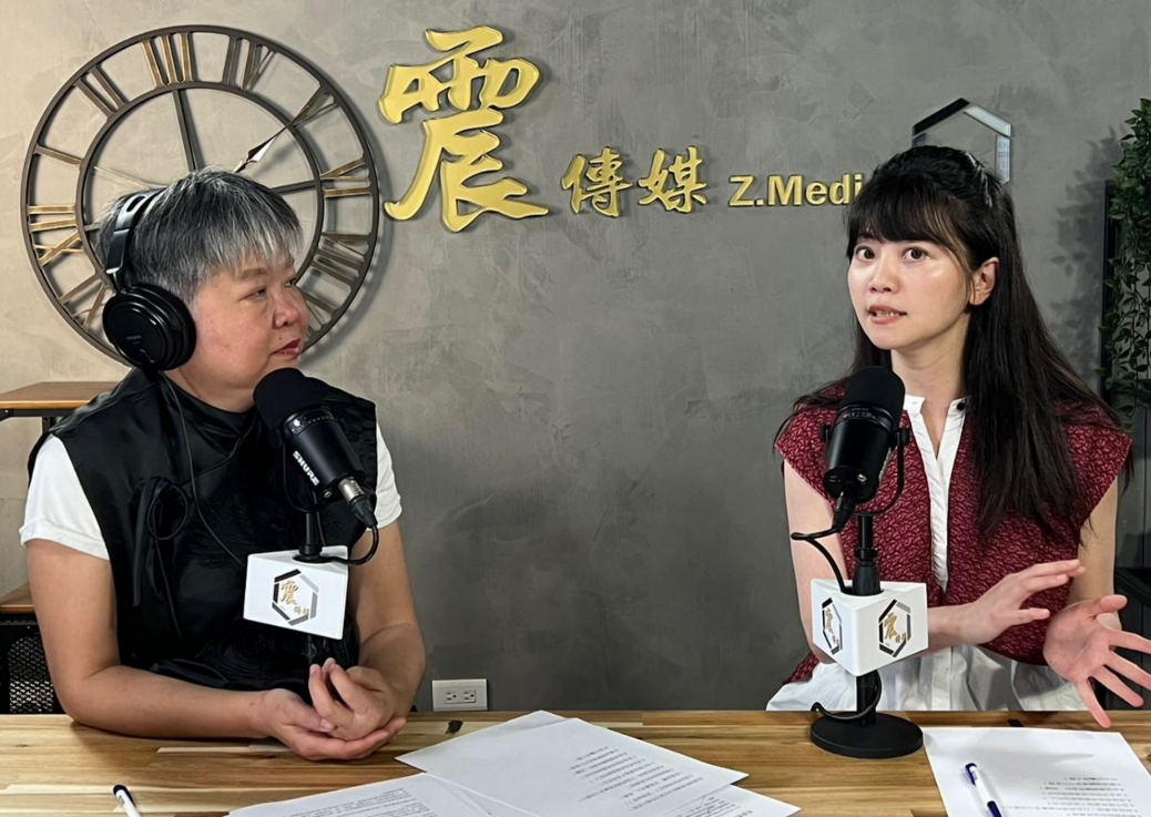 高嘉瑜今接受《震傳媒》專訪。 圖：震傳媒提供