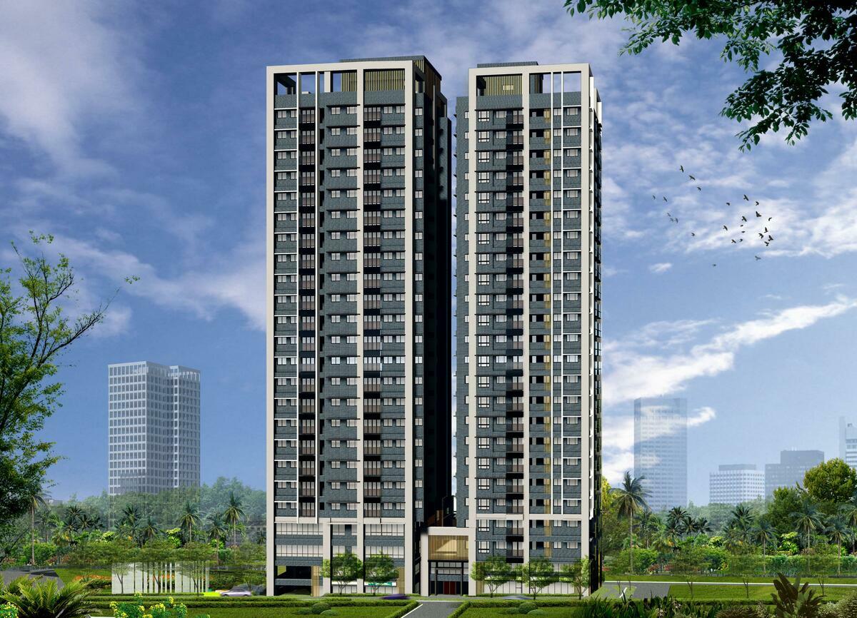 永和信義段更新後模擬示意圖。 圖：新北市都更處提供