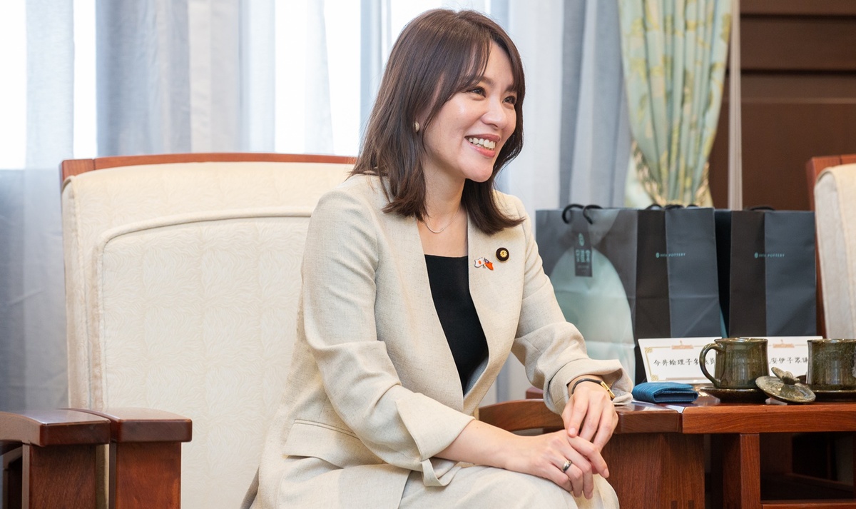 日本參議員今井絵理子（IMAI Eriko） 圖：總統府提供