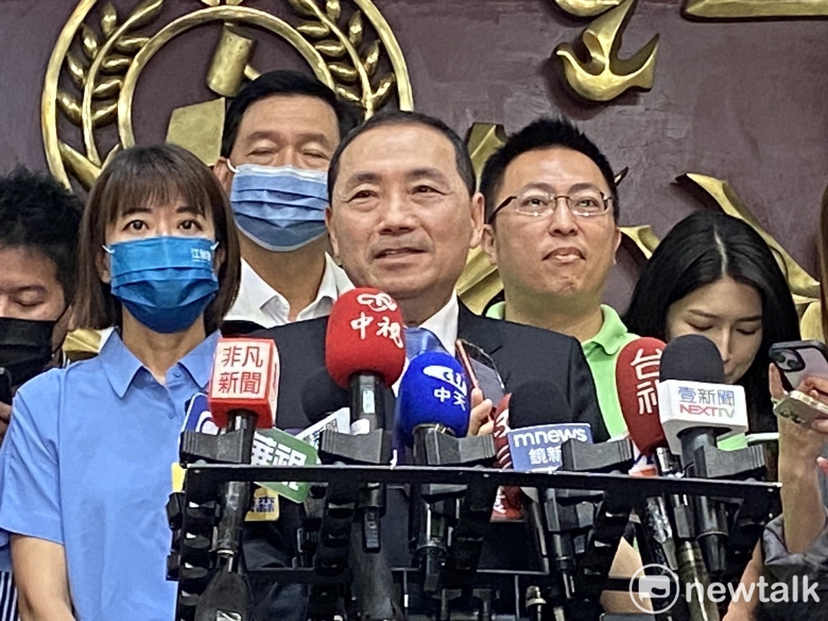 侯友宜表示，只要大家一心一意為中國民國、為台灣這塊土地打拚，絕對都沒有問題。 圖：林昀真/攝