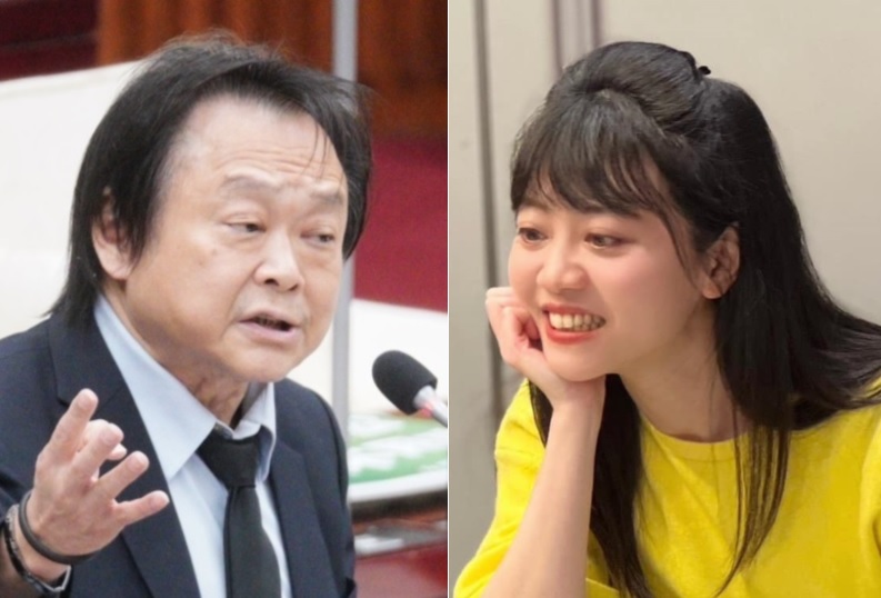 民進黨議員王世堅、立委高嘉瑜 圖：張良一／攝、高嘉瑜臉書