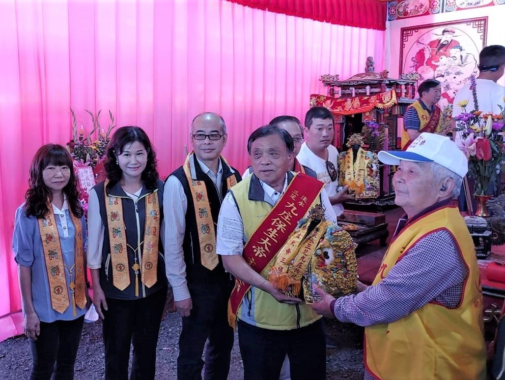 迎鑾接駕神尊。 圖：三芝區公所提供