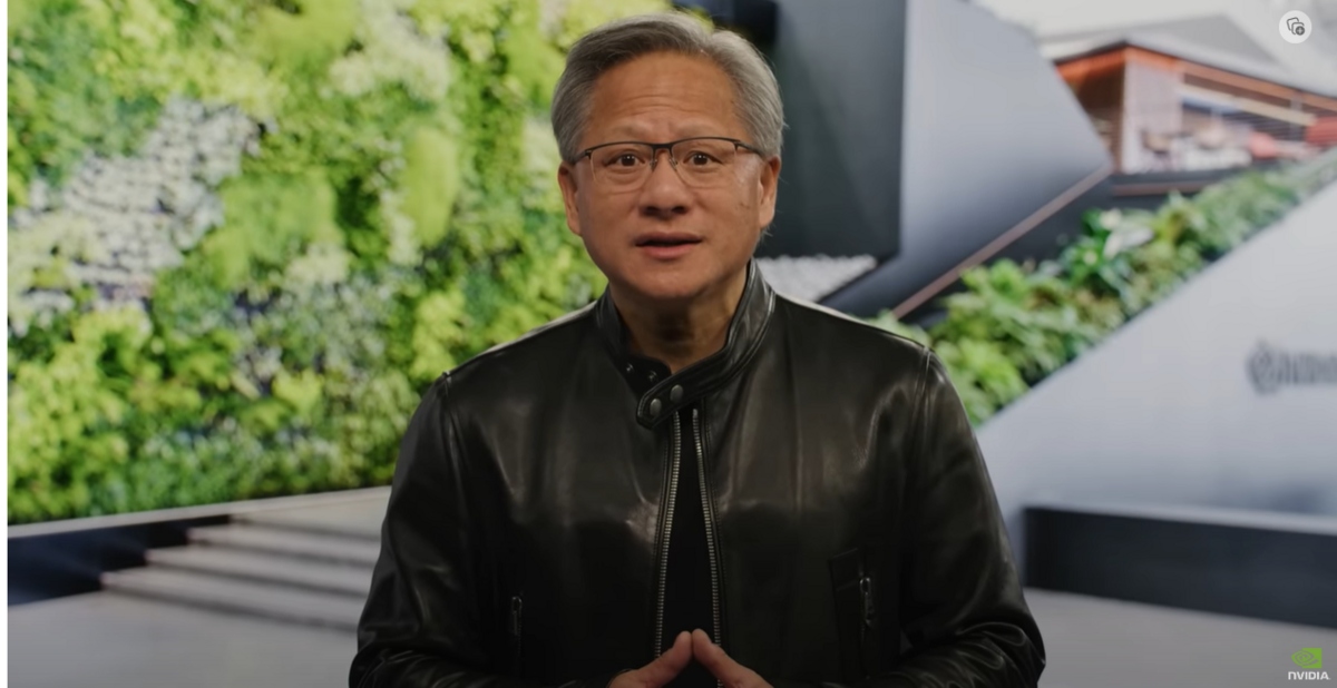 輝達執行長黃仁勳資料照。 圖：翻攝自 NVIDIA 官方 YT