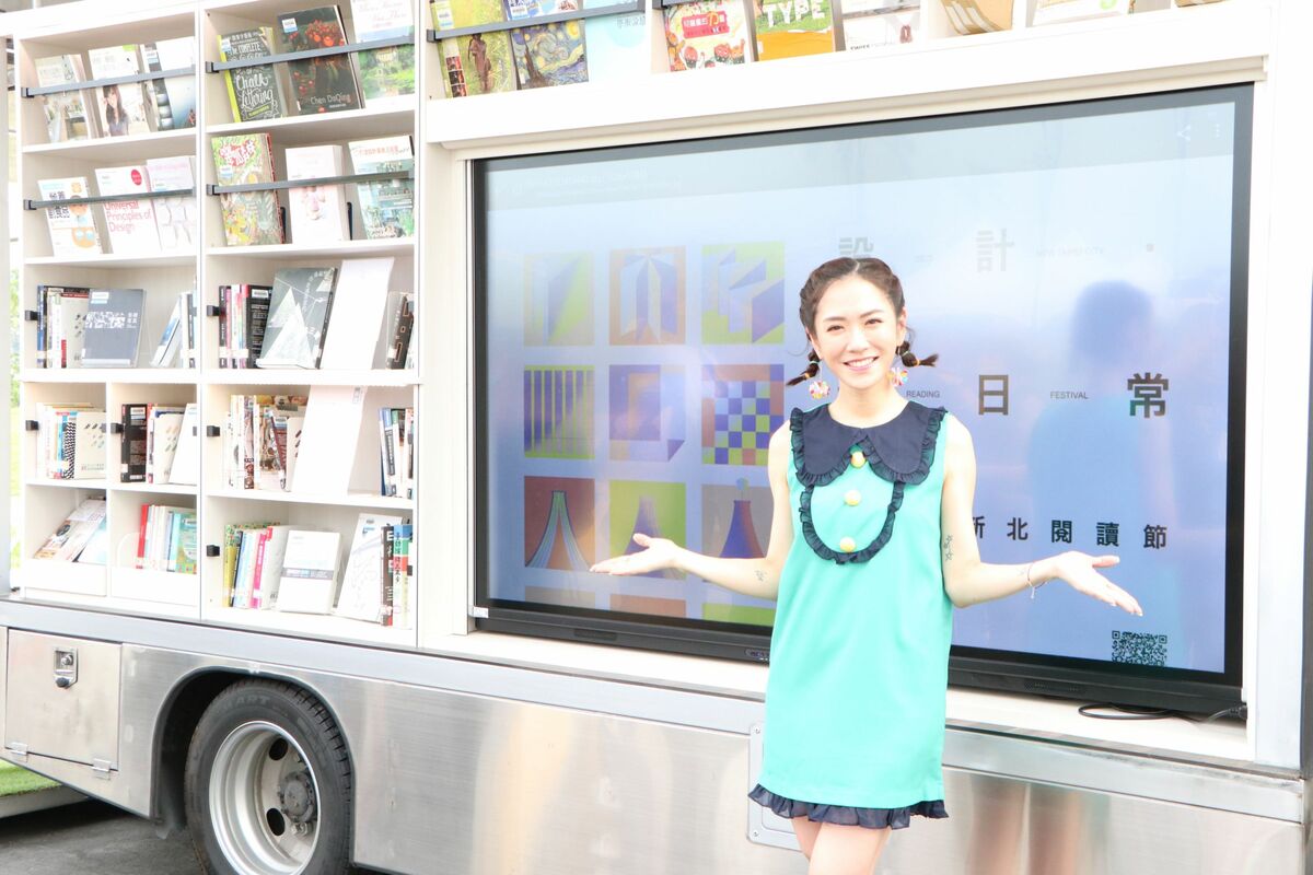 閱讀大使楊千霈。 圖：新北市立圖書館/提供