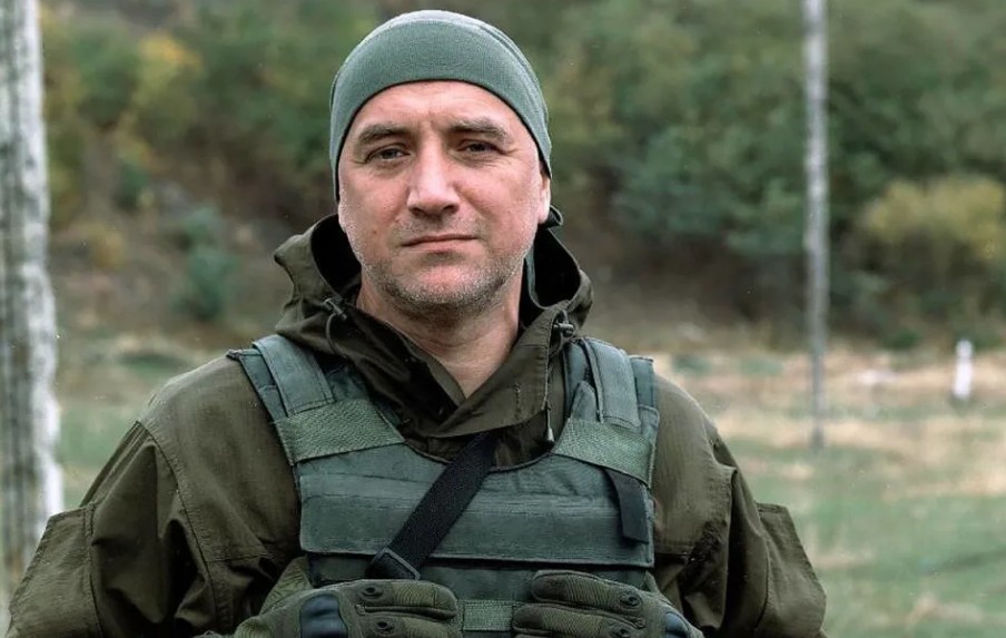 47歲俄羅斯民族主義作家普列平（Zakhar Prilepin）以狂熱支持俄國侵略烏克蘭出名。 圖：翻攝推特