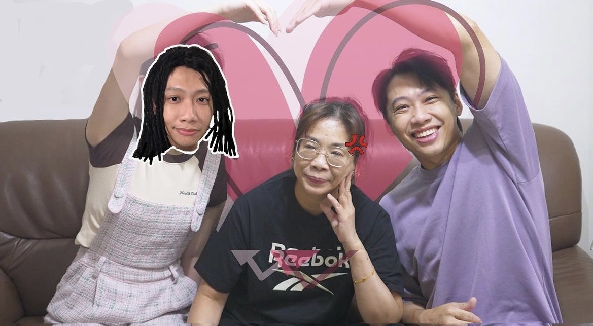 尼克和尼克妹母親節決定稱贊媽媽楊梅一整天。 圖：翻攝自這群人尼克IG