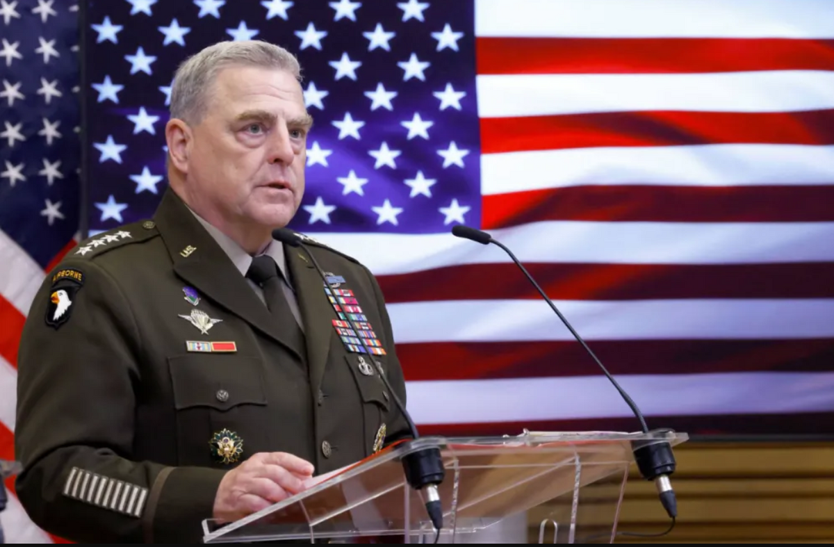 美軍最高將領、參謀長聯席會議主席米利。 圖：翻攝自強武堂