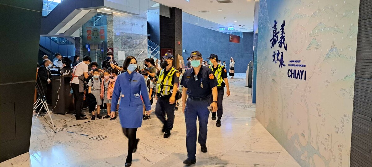 故宮南院加強巡邏。 圖：故宮／提供