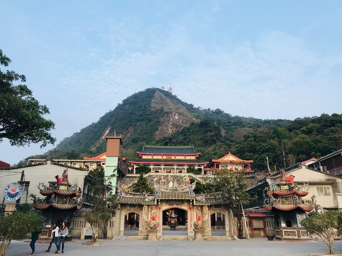 關子嶺火山碧雲寺。 圖：台南市政府觀光旅遊局／提供