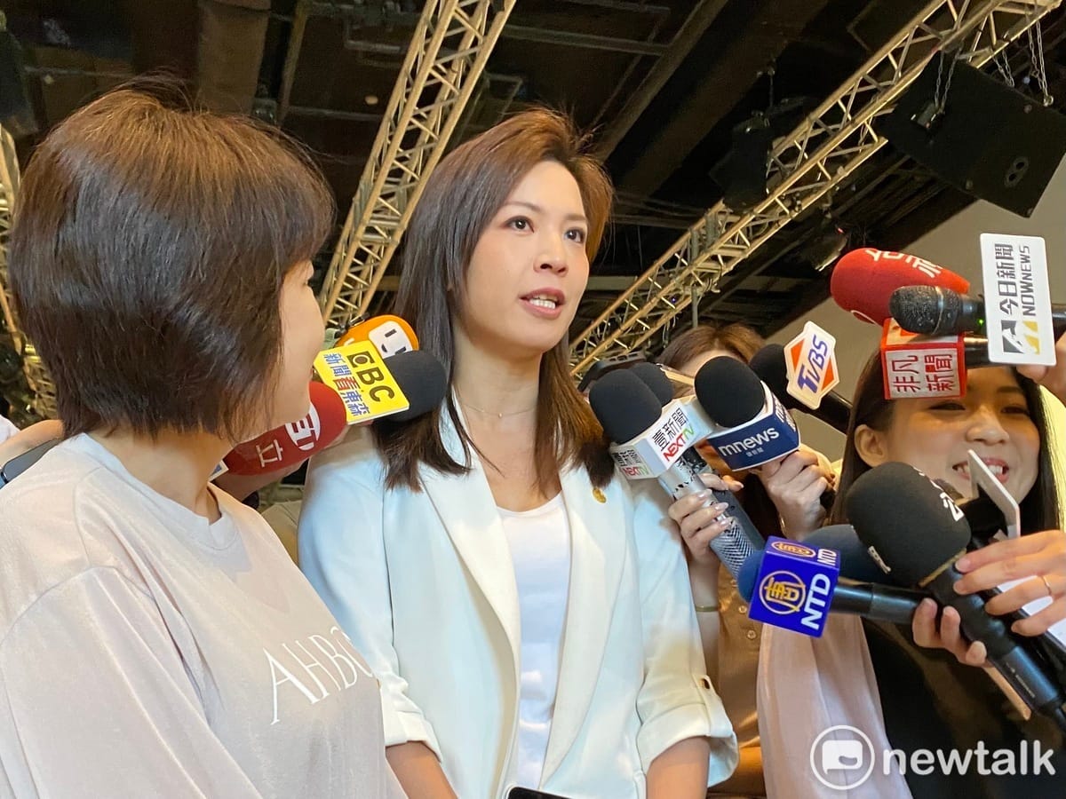 國民黨台北市議員鍾沛君在落敗後接受媒體訪問時，坦言是個人努力不夠，使結果不如人意。 圖：周煊惠 / 攝（資料照）